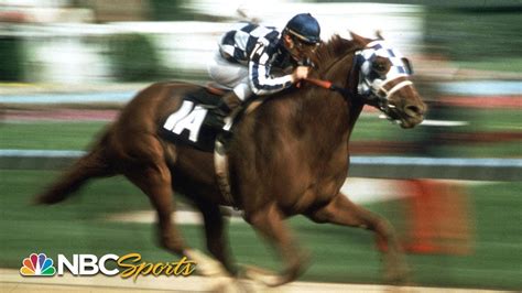 Secretariat's record.